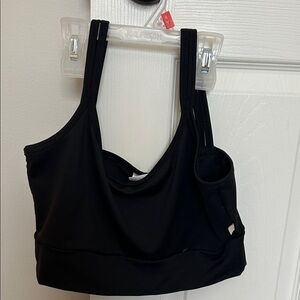 Classic Black Sports Bra for Women